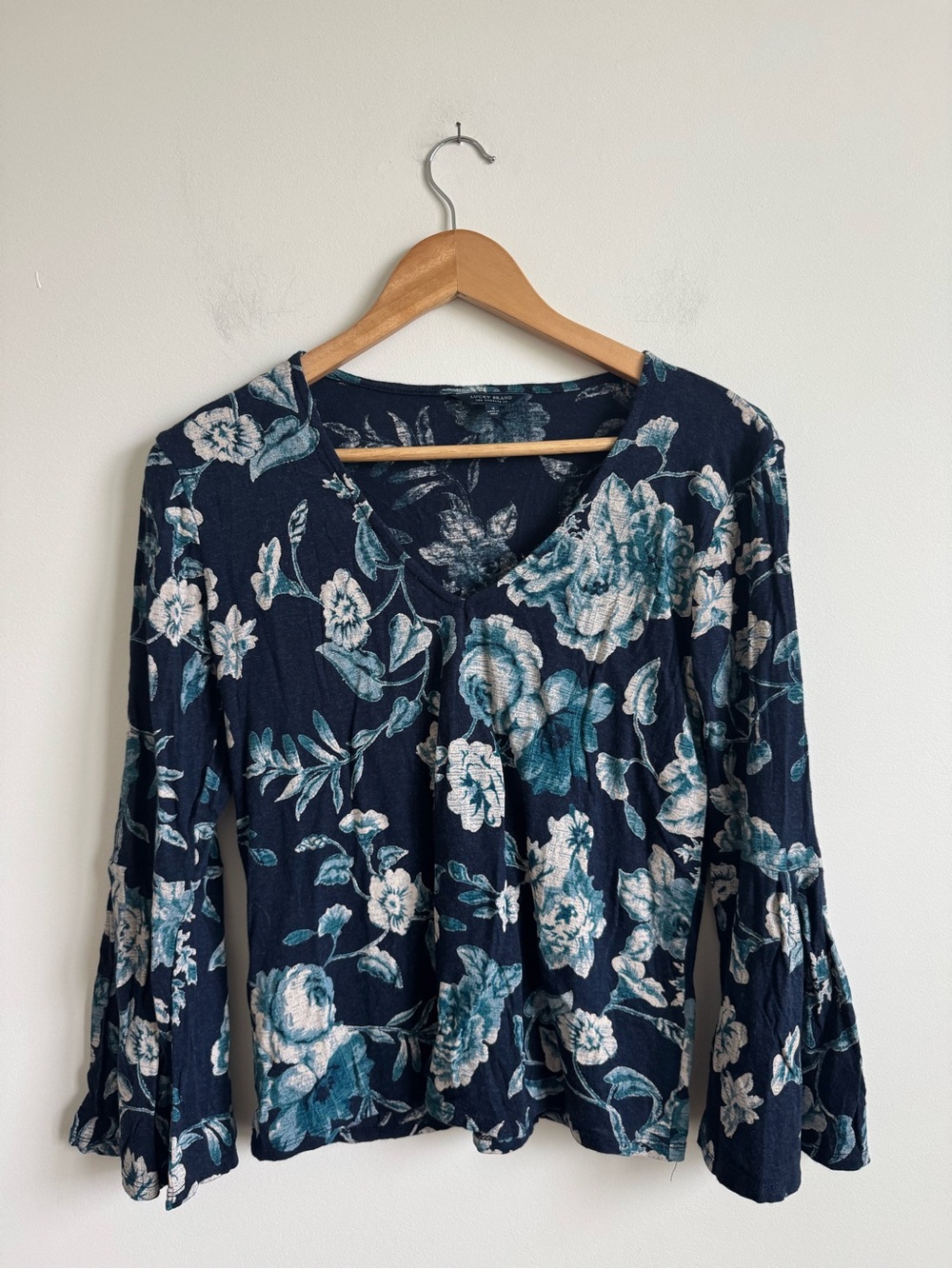 Lucky Brand Bell Sleeve Blouse